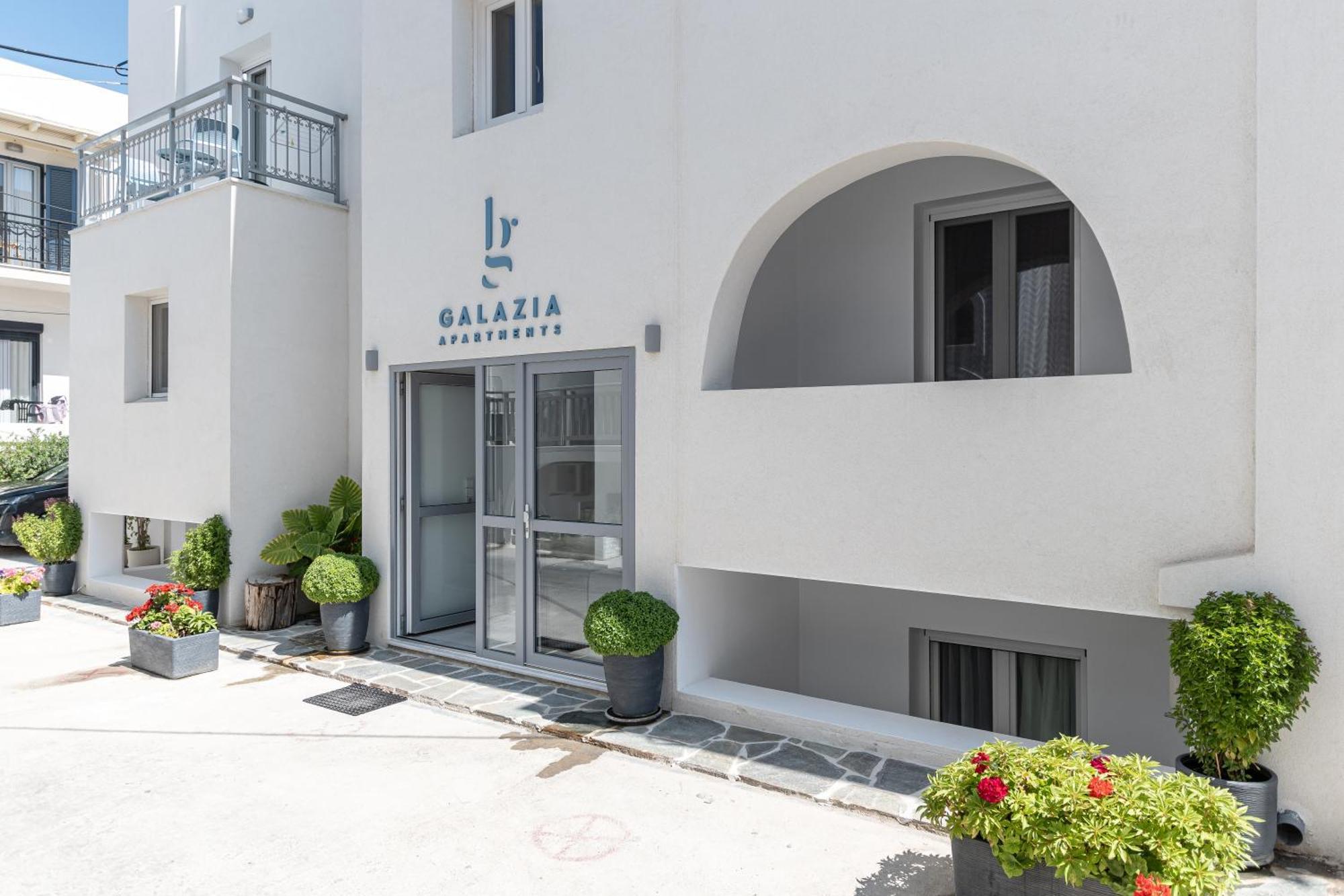 Galazia Boutique Apartments Naxos City Exterior photo
